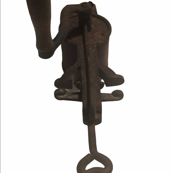 Vintage Antique Cast Iron Table Clamp Food Grater - Picture 4 of 12
